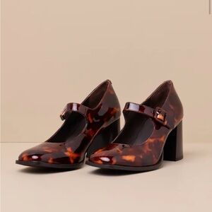 Seychelles Tortoise Shell Heels
